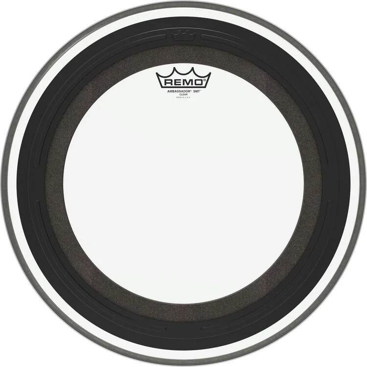  Remo Ambassador SMT Clear Bass Drumhead - 16 inch