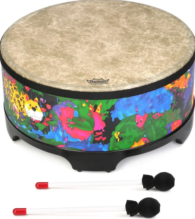  Remo Kids Percussion Gathering Drum - 8 inch x 16 inch