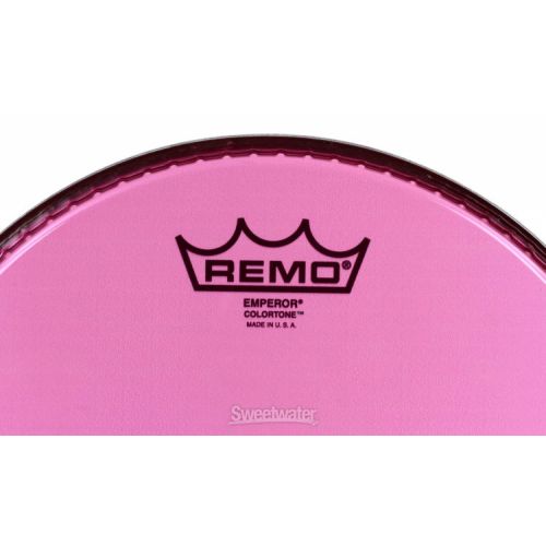  Remo Emperor Colortone Pink Drumhead - 10 inch