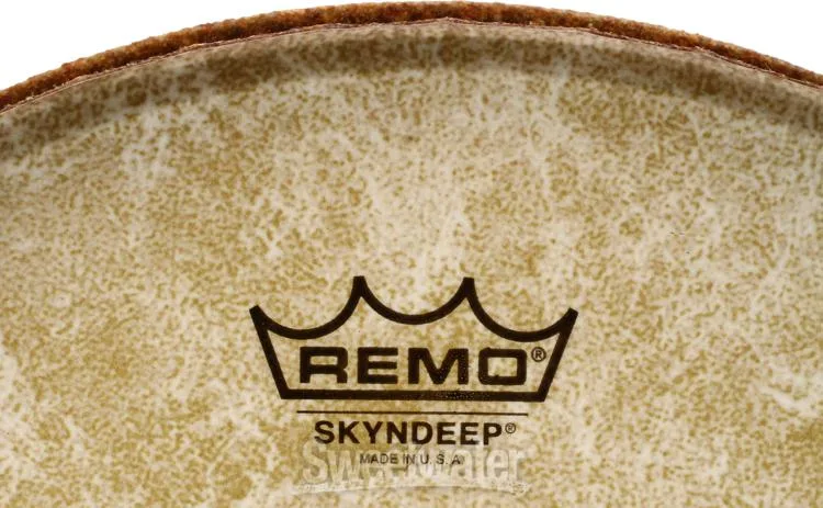  Remo Mondo Skyndeep Beige Fiberskyn Djembe Drumhead - 14 inch Demo
