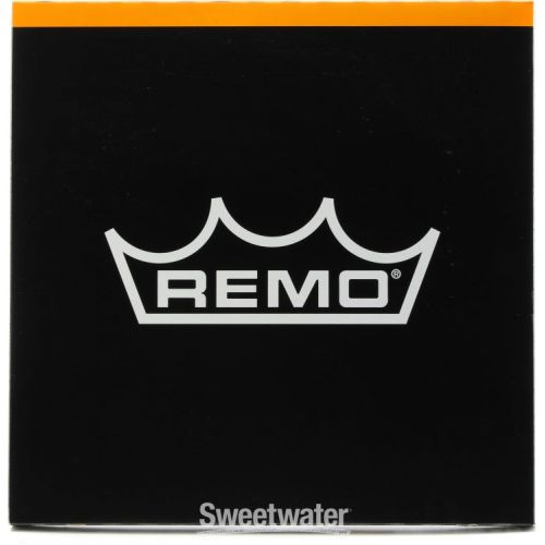  Remo Ambassador Black Suede Drumhead - 13 inch