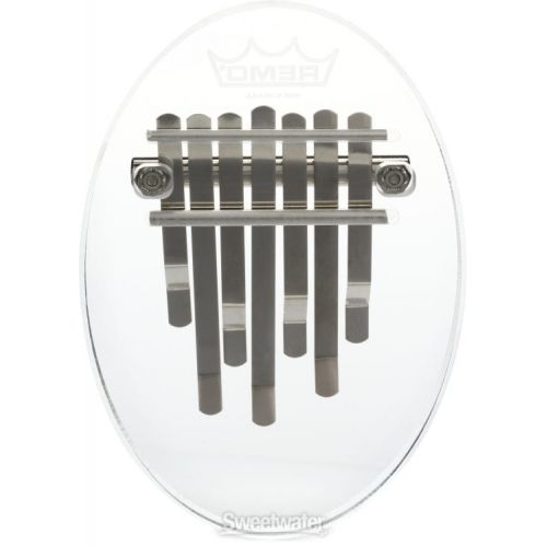  Remo Crystal Kalimba - 7 Note, Clear