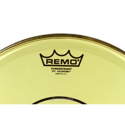  Remo Powerstroke 77 Colortone Yellow Snare Head - 13 inch