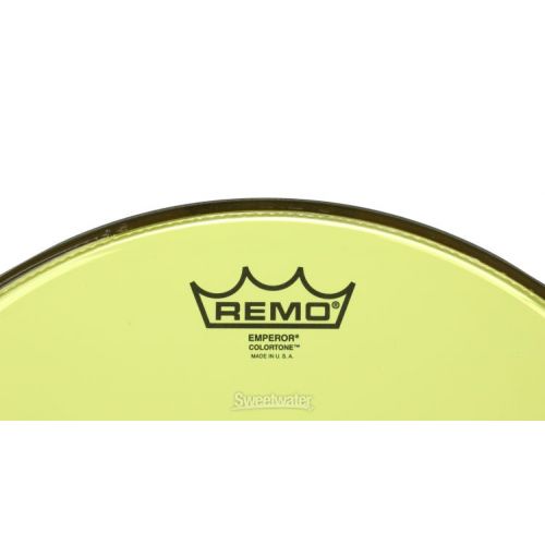  Remo Emperor Colortone Yellow Drumhead - 14 inch