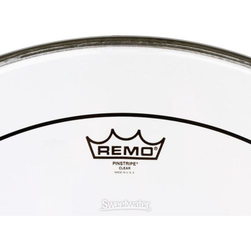  Remo Pinstripe Clear Bass Drumhead - 24 inch