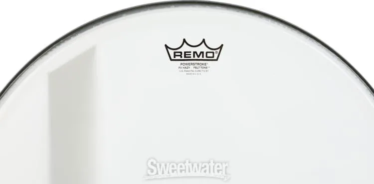  Remo Powerstroke P3 Felt Hazy Tone Bass Drumhead - 20 inch