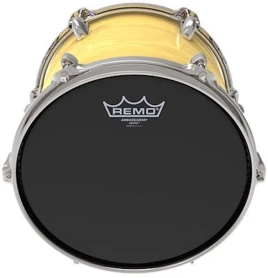  Remo Ambassador Ebony Drumhead - 18 inch