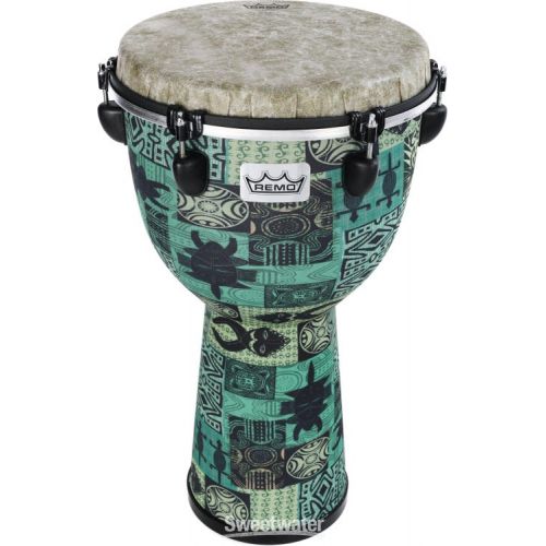  Remo Designer Series Apex Djembe Drum with Gig Bag - 12