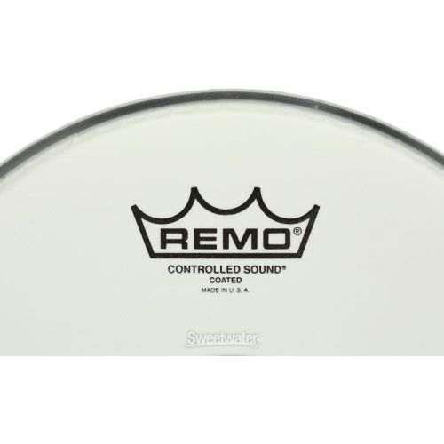  Remo Controlled Sound Coated Drumhead - 10-inch - with Black Dot Demo