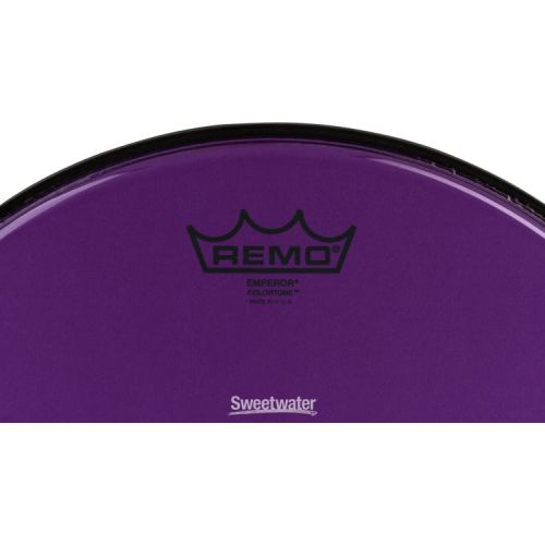  Remo Emperor Colortone Purple Drumhead - 14 inch