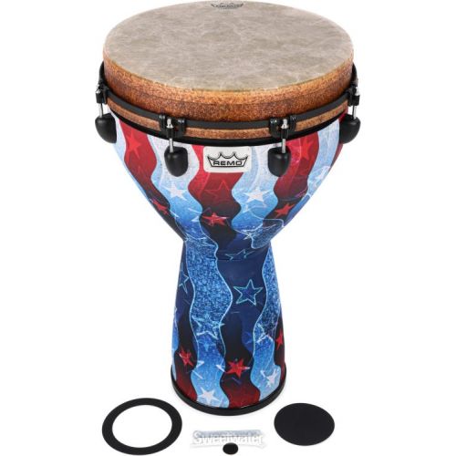  Remo Mondo Key-Tuned Djembe with Gig Bag - 14