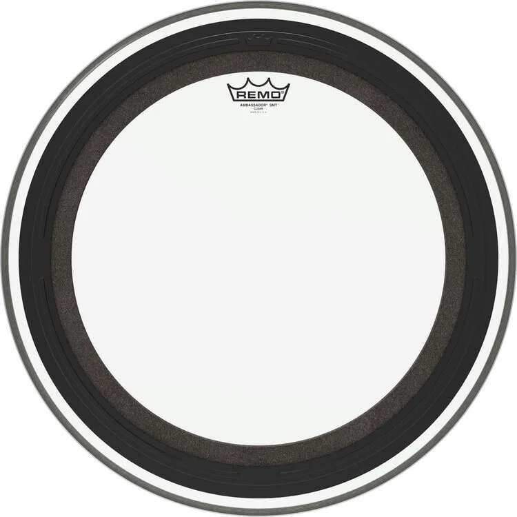  Remo Ambassador SMT Clear Bass Drumhead - 20 inch