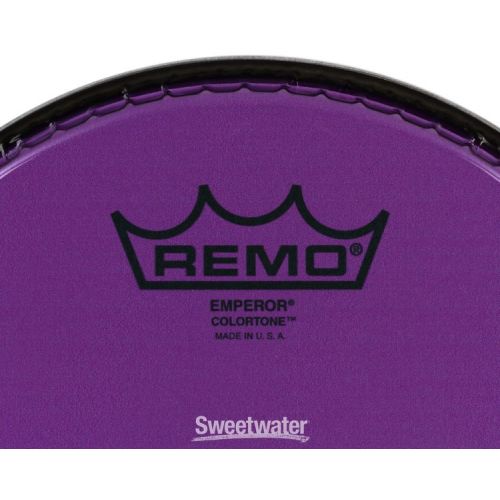  Remo Emperor Colortone Purple Drumhead - 8 inch