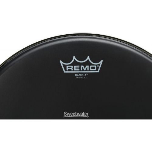  Remo Emperor X Black Suede Drumhead - 14 inch