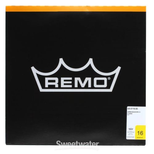  Remo Ambassador X Coated Drumhead - 16 inch