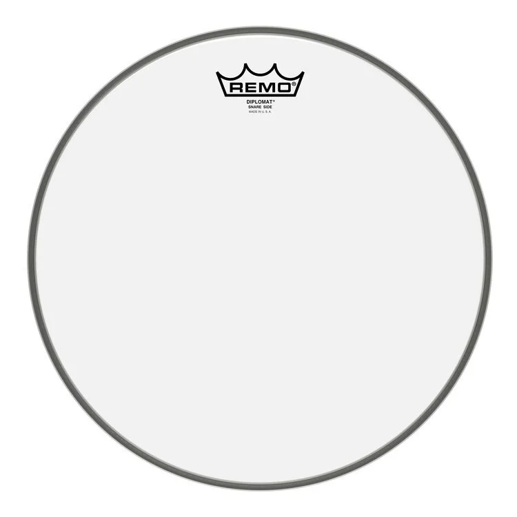  Remo Diplomat Hazy Snare-side Drumhead - 13-inch