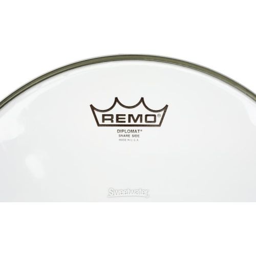  Remo Diplomat Hazy Snare-side Drumhead - 13-inch