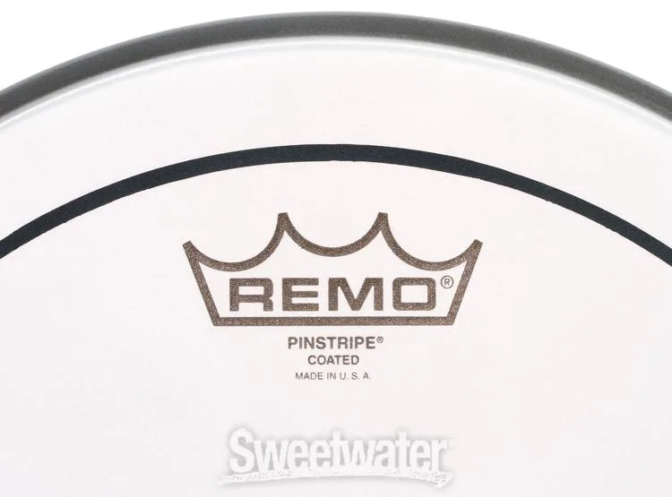  Remo Pinstripe Coated Drumhead - 12 inch