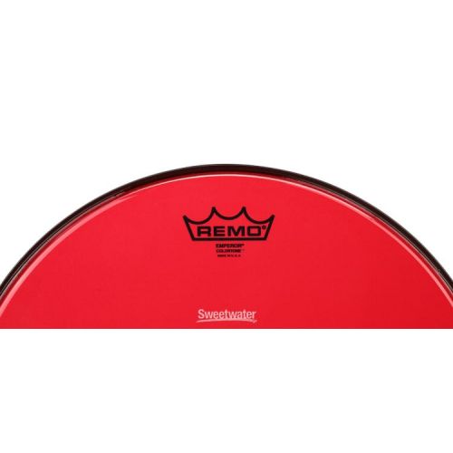  Remo Emperor Colortone Red Drumhead - 14 inch