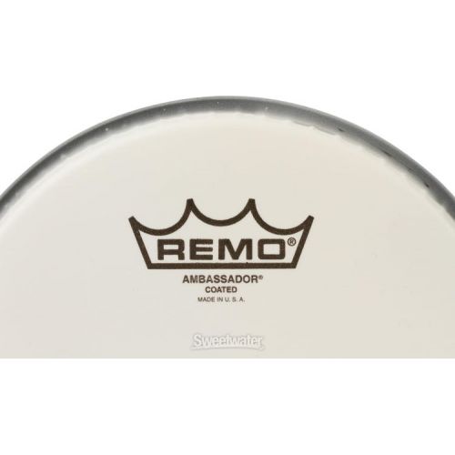  Remo Ambassador Coated 5-piece Tom Drumhead Bundle