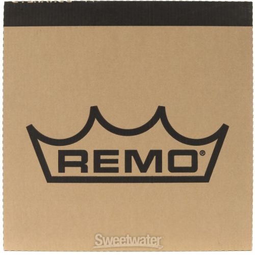  Remo Ambassador Smooth White Drumhead - 18-inch