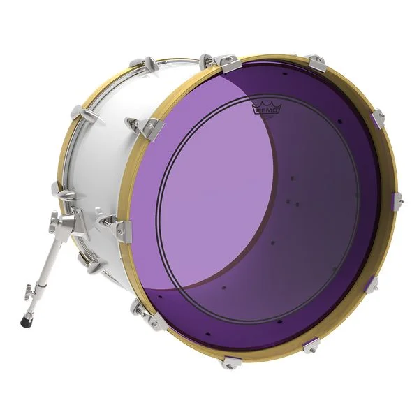  Remo Powerstroke P3 Colortone Purple Bass Drumhead - 24 inch