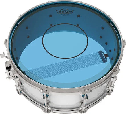  Remo Powerstroke 77 Colortone Blue Snare Head - 14 inch