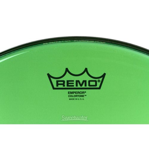  Remo Emperor Colortone Green Drumhead - 16 inch