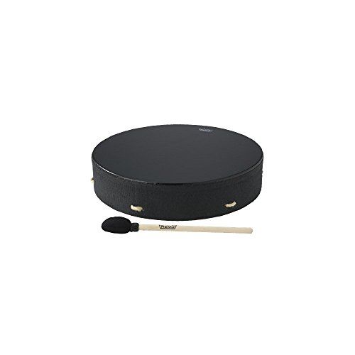  Remo Buffalo Drum - Black Earth, 16