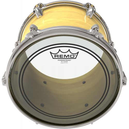  [아마존베스트]Remo - Powerstroke P3 Drumhead Powerstroke P3 Clear, Tom/Snare 8 Inches Colourless