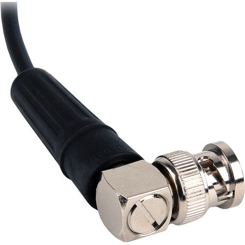  Remote Audio 3.5mm Right Angle to BNC Right Angle Cable - 18