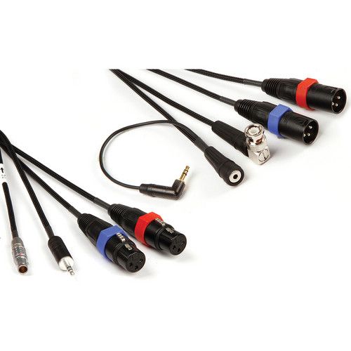  Remote Audio ENG Breakaway Cable with Timecode for The Sound Devices 633 (20')