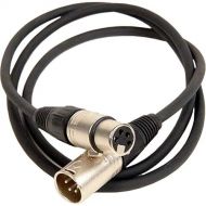 Remote Audio CAPWRX41M Power Flex 4-Pin XLR Power Cable (4', 18 Gauge)