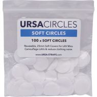 Remote Audio URSA Soft Circles Lavalier Mic Covers (100-Pack, White)