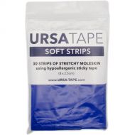 Remote Audio URSA Small Soft Strip Tape for Lavalier Microphones (30-Pack, Chroma Blue)