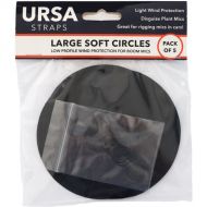 Remote Audio Ursa Large Soft Circles (Black, 5-Pack)