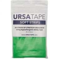 Remote Audio URSA Small Soft Strip Tape for Lavalier Microphones (30-Pack, Chroma Green)