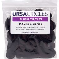 Remote Audio URSA Plush Circles (100-Pack, Black)
