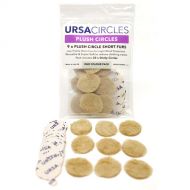 Remote Audio URSA Plush Circles with 30 Stickies (9-Pack, Beige)