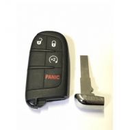 Remote Store 4 Button Jeep Renegade Smart Proximity Remote Key W/ Uncut Key & Duracell Battery