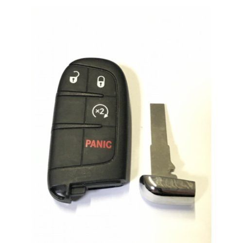  Remote Store 4 Button Jeep Renegade Smart Proximity Remote Key W Uncut Key & Duracell Battery