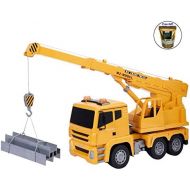 Eight24hours 118 5CH Remote Control RC Crane Heavy Construction Lifting Truck Toy New + FREE E - Book