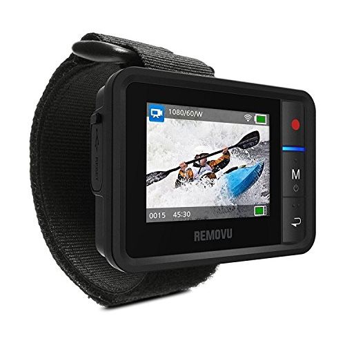  Removu REMOVU R1+ (Plus) Waterproof (IPX7) Wireless Remote Viewer and Controller for GoPro