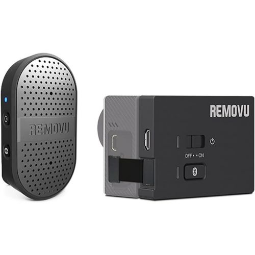  Removu RM-M1+A1 Wireless Microphone and Receiver for GoPro Hero4, Hero3+ & Hero3