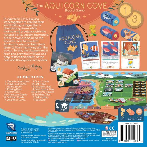  Renegade Game Studios Aquicorn Cove The Board Game