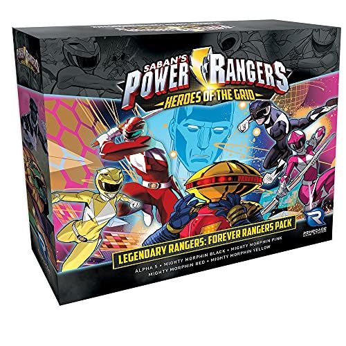  Renegade Game Studios Power Rangers: Heroes of The Grid Legendary Rangers Forever Rangers