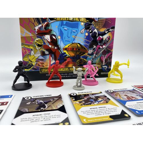  Renegade Game Studios Power Rangers: Heroes of The Grid Legendary Rangers Forever Rangers