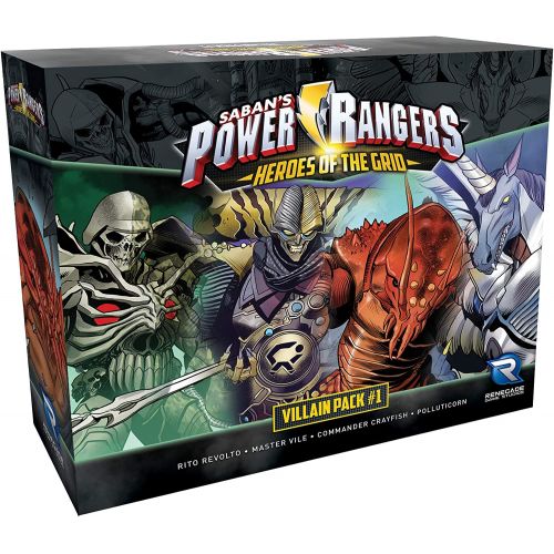  Renegade Game Studios Power Rangers: Heroes of The Grid Villain Pack #1