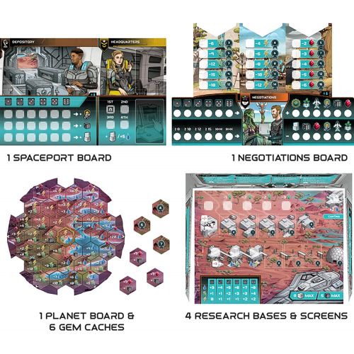  Renegade Game Studios Circadians: First Light Second Edition - Strategy Boardgame, Ages 14+, 1-4 Players, 60-90 Min