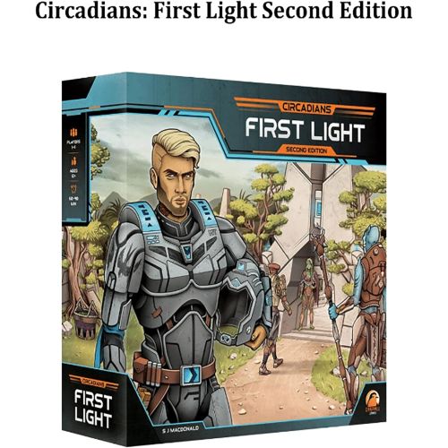  Renegade Game Studios Circadians: First Light Second Edition - Strategy Boardgame, Ages 14+, 1-4 Players, 60-90 Min